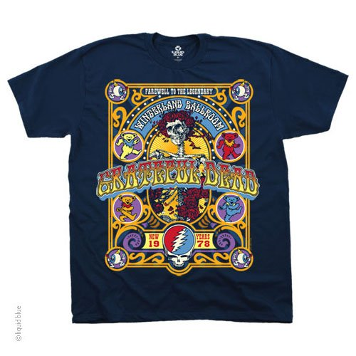 Grateful Dead - Closing of Winterland T Shirt